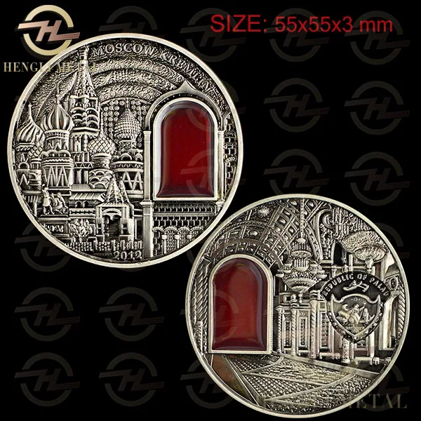 55MM 2012 Palau Mineral Art Series Russian MOSCOW KREMLIN IV COIN Building Antique Silver plated Coin Insert Red Door / Window
55MM 2012 Palau Mineral Art Series Russian MOSCOW KREMLIN IV COIN Building Antique Silver plated Coin Insert Red Door / Window