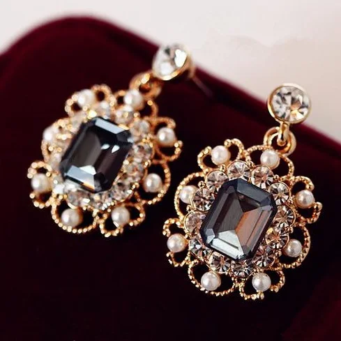 Oorbellen Pendientes Jewelry Charm Fashion Wedding Earrings With Pearls Drop Earring Color Crystal Dangle Gift For Women E180
Oorbellen Pendientes Jewelry Charm Fashion Wedding Earrings With Pearls Drop Earring Color Crystal Dangle Gift For Women E180