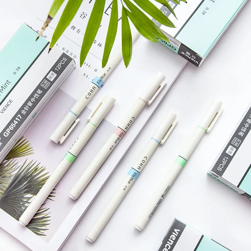 3 pcs/lot 0.38 mm Wonderful Simple Gel Pen Signature Pen Escolar Papelaria School Office Supply Promotional Gift
3 pcs/lot 0.38 mm Wonderful Simple Gel Pen Signature Pen Escolar Papelaria School Office Supply Promotional Gift