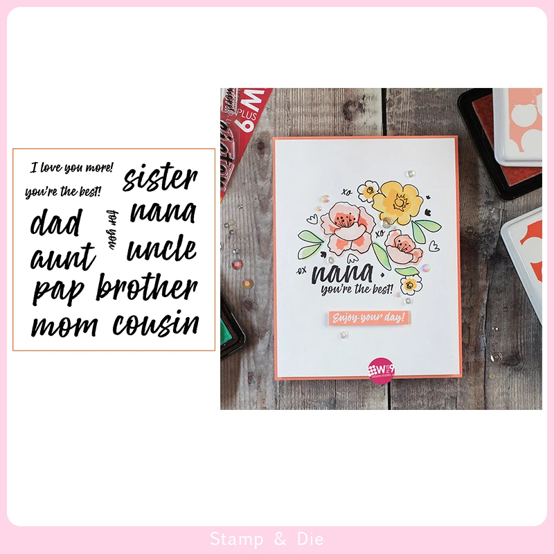 Family Appellation Clear Stamp for DIY Scrapbooking Photo Album Decorative Embossing Paper Card Crafts Die Cut 2019
Family Appellation Clear Stamp for DIY Scrapbooking Photo Album Decorative Embossing Paper Card Crafts Die Cut 2019