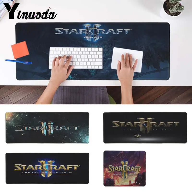 Yinuoda starcraft 2 logo Keyboards Mat Rubber mousepad notebook gamer Desk Mat Good quality Locking Edge large Gaming Mouse Pad
Yinuoda starcraft 2 logo Keyboards Mat Rubber mousepad notebook gamer Desk Mat Good quality Locking Edge large Gaming Mouse Pad