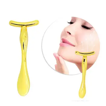 T shaped Face Lift Eye Cream stick Massager Facial Mask Spoon Anti Wrinkle Eye Fatigue Relief Massage skin care Beauty Tool
T shaped Face Lift Eye Cream stick Massager Facial Mask Spoon Anti Wrinkle Eye Fatigue Relief Massage skin care Beauty Tool