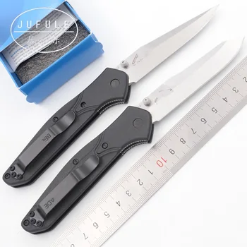 JUFULE New 943 / 940 Nylon glass fiber handle D2 blade Copper washer folding camp hunting Pocket outdoor EDC Tool kitchen knife
JUFULE New 943 / 940 Nylon glass fiber handle D2 blade Copper washer folding camp hunting Pocket outdoor EDC Tool kitchen knife