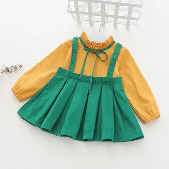 DFXD New Korean Baby Fashion 2018 Autumn Girl Long Sleeve Spliced Pleated Dress Little Girls Princess Dress For Party 1-5Years
DFXD New Korean Baby Fashion 2018 Autumn Girl Long Sleeve Spliced Pleated Dress Little Girls Princess Dress For Party 1-5Years