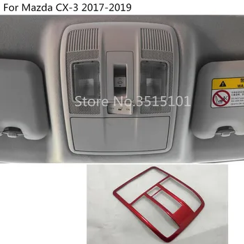 Car styling cover stick ABS chrome head read front reading light lamp trim hoods 1pcs For Mazda CX-3 CX3 2017 2018 2019 2020
Car styling cover stick ABS chrome head read front reading light lamp trim hoods 1pcs For Mazda CX-3 CX3 2017 2018 2019 2020