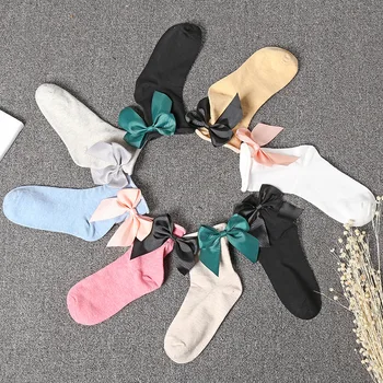 2018 Women Socks Autumn And Winter Cotton Ladies Warm Fashion Creative Big Bowknot Short High Quality Socks 6pair/lot
2018 Women Socks Autumn And Winter Cotton Ladies Warm Fashion Creative Big Bowknot Short High Quality Socks 6pair/lot
