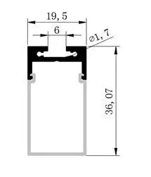 SET OF 10 DEEP-RECESS Aluminum Profile with Opal Matte Diffuser for LED Strip Light Flush Mount Applications. 1M (3.28 ft)
SET OF 10 DEEP-RECESS Aluminum Profile with Opal Matte Diffuser for LED Strip Light Flush Mount Applications. 1M (3.28 ft)