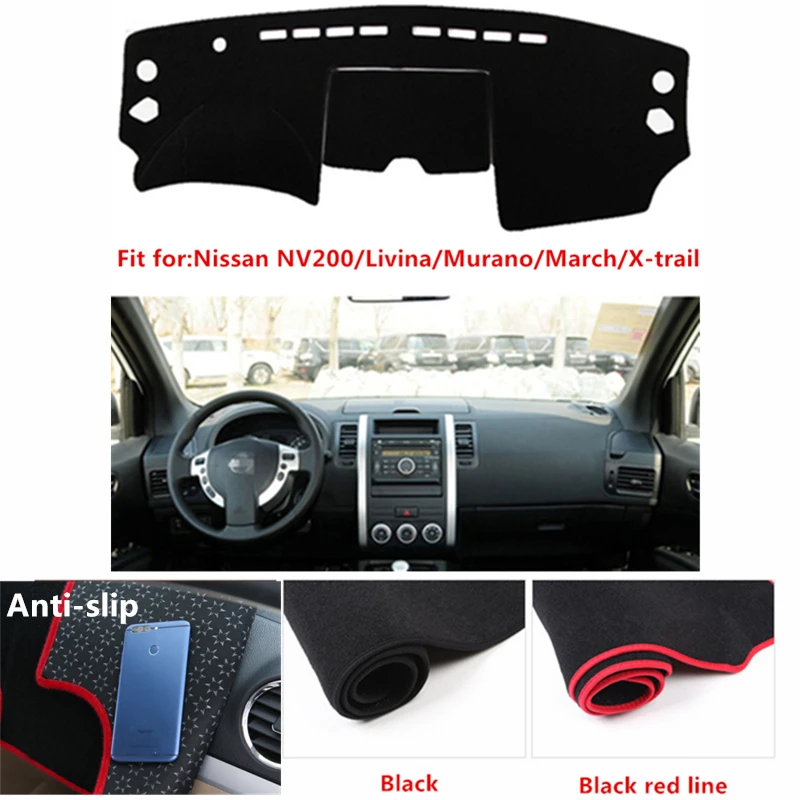 Anti-slip Dashboard Cover Dashmat Pad For Nissan NV200 Livina Murano March X-trail Sun Shade Dash Board Cover
Anti-slip Dashboard Cover Dashmat Pad For Nissan NV200 Livina Murano March X-trail Sun Shade Dash Board Cover