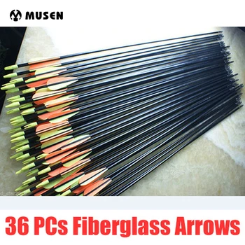 36pcs/Set Spine 500 Target Practice Steel Point 30 inches Fiberglass Arrows 30-80lbs Archery Arrows for Hunting Compound Bow
36pcs/Set Spine 500 Target Practice Steel Point 30 inches Fiberglass Arrows 30-80lbs Archery Arrows for Hunting Compound Bow