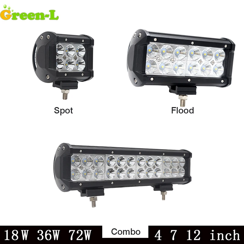Green-L 108W 126W 144W 180W LED Bar Light Dual Row for Motorcycle Tractor Boat Off Road 4x4 Truck SUV ATV Car Accessories
Green-L 108W 126W 144W 180W LED Bar Light Dual Row for Motorcycle Tractor Boat Off Road 4x4 Truck SUV ATV Car Accessories