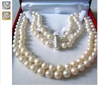 Women Gift Freshwater Wholesale price 2 rows 8-9mm natural white freshwater cultured pearl necklace 36inch round beads women lon
Women Gift Freshwater Wholesale price 2 rows 8-9mm natural white freshwater cultured pearl necklace 36inch round beads women lon