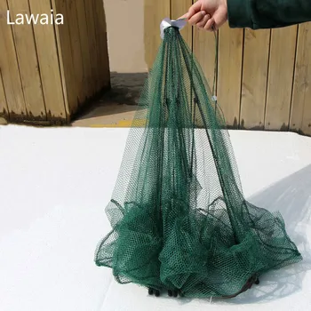 Lawaia 8 Hols Fishing Nets Network Folding Minnow Mesh Nylon Shrimp Trap Crayfish Net China Crab Trak Rubber Folding
Lawaia 8 Hols Fishing Nets Network Folding Minnow Mesh Nylon Shrimp Trap Crayfish Net China Crab Trak Rubber Folding