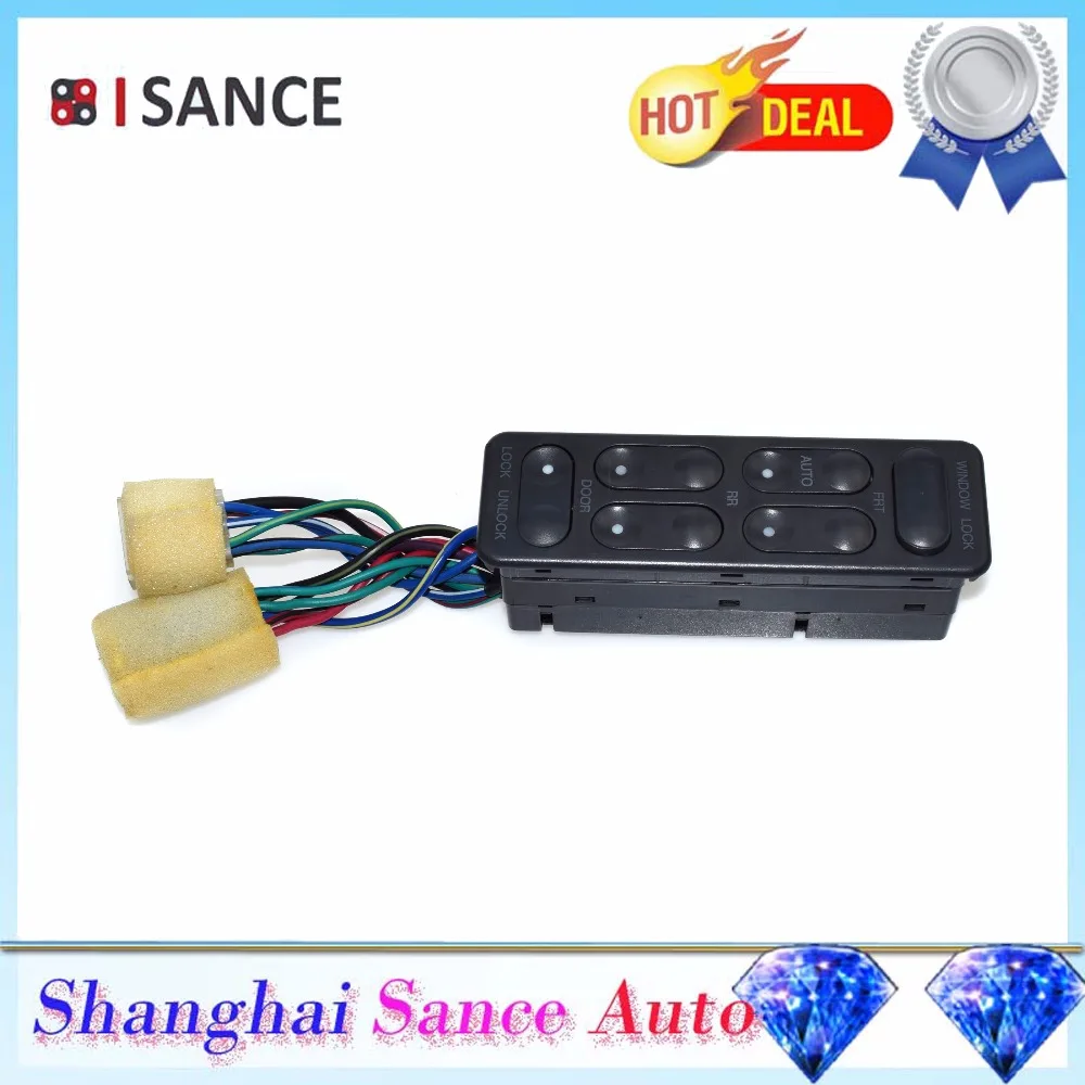 ISANCE Universal Power Master Electric Control Window Switch For Daewoo Lanos prince Cielo 96134796 (DW004)
ISANCE Universal Power Master Electric Control Window Switch For Daewoo Lanos prince Cielo 96134796 (DW004)