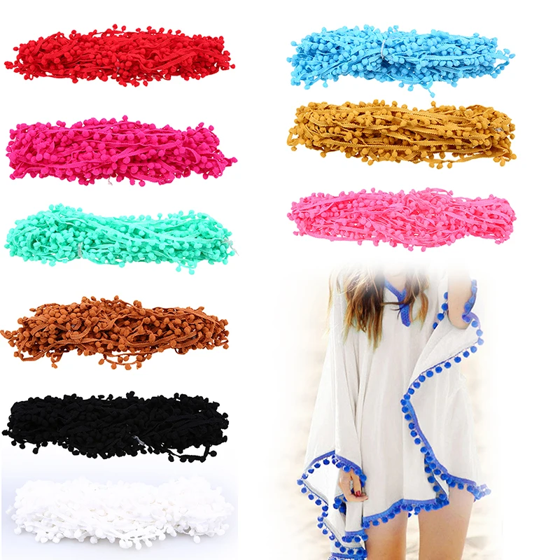 20 Yards Manual Space Dye Lace Trim Gradient Pompom Trim Ball Ribbon DIY Hair Accessories Tassel Fringe Sewing ruban dentelle
20 Yards Manual Space Dye Lace Trim Gradient Pompom Trim Ball Ribbon DIY Hair Accessories Tassel Fringe Sewing ruban dentelle