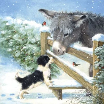 Home Decor 5d Diy Diamond Painting Diamond Mosaic Snow Dog With Donkey Diamond Embroidery Painting Diamond Painting Cross Stitch
Home Decor 5d Diy Diamond Painting Diamond Mosaic Snow Dog With Donkey Diamond Embroidery Painting Diamond Painting Cross Stitch