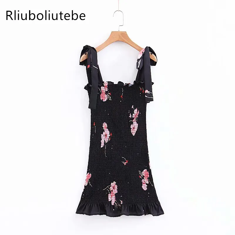 Ruffles Print Black Mini Sheath Dress Women Sleeveless Backless Beach Summer Spaghetti Strap Dress Sexy Sundress vestidos
Ruffles Print Black Mini Sheath Dress Women Sleeveless Backless Beach Summer Spaghetti Strap Dress Sexy Sundress vestidos