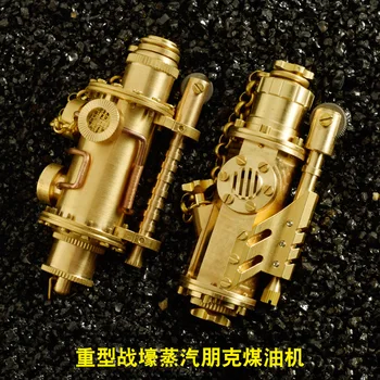 Heavy trenches steampunk retro trenches kerosene brass lighters lighters custom personality
Heavy trenches steampunk retro trenches kerosene brass lighters lighters custom personality