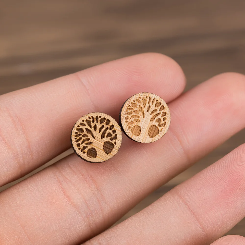 Daisies Wishing Tree Wooden Stud Earrings Tree of Life For Women Men Gift Jewelry Girl Couple Bijoux Femme
Daisies Wishing Tree Wooden Stud Earrings Tree of Life For Women Men Gift Jewelry Girl Couple Bijoux Femme