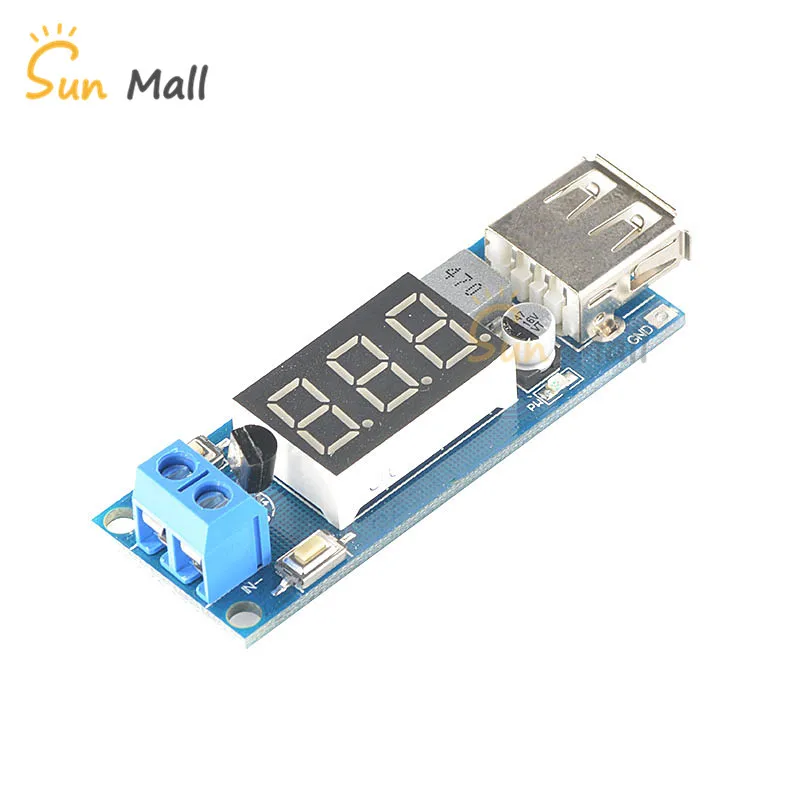 DC 4.5-40V To 5V 2A USB Charger LED Step-down Buck Converter Voltmeter Module Low Power
DC 4.5-40V To 5V 2A USB Charger LED Step-down Buck Converter Voltmeter Module Low Power