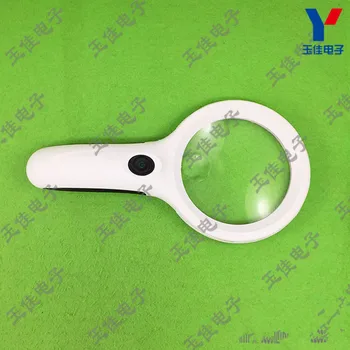 free shipping ! 90MM with 8LED light white lighting reading HD magnifying glass (6X)
free shipping ! 90MM with 8LED light white lighting reading HD magnifying glass (6X)