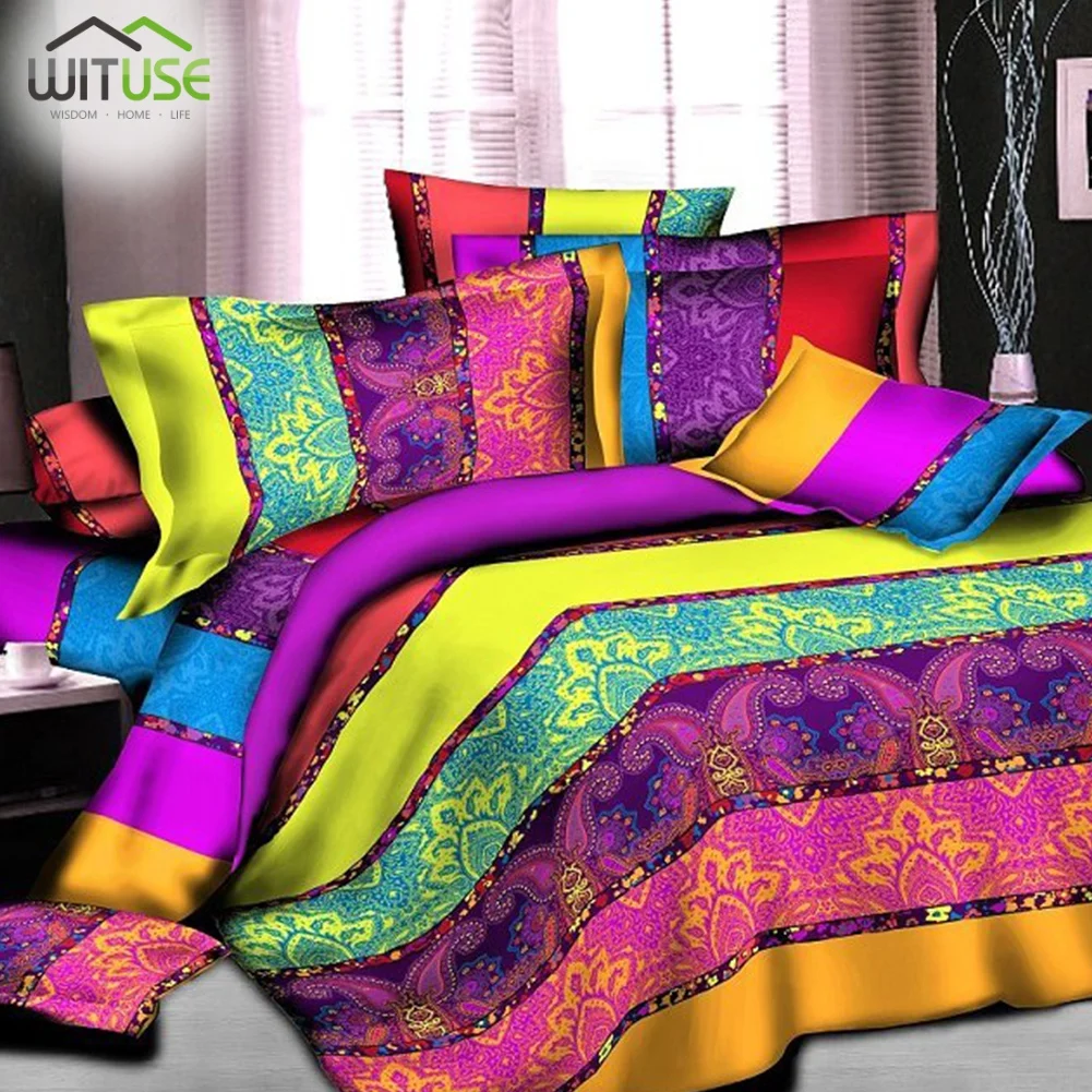 Home Textiles HD 3D Bedding Set Europe and America Comfy New Design Bedding Set Home Soft Printing Duvet Pillowcase Bed Set
Home Textiles HD 3D Bedding Set Europe and America Comfy New Design Bedding Set Home Soft Printing Duvet Pillowcase Bed Set