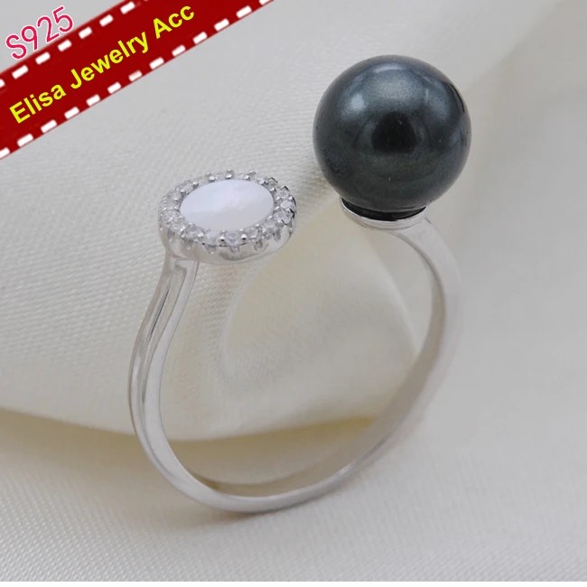 S925 Sterling Silver Rings Settings Women DIY Pearl Rings Jewelry Findings&Components With Shell Round Adjustable Rings Acc 3Pcs
S925 Sterling Silver Rings Settings Women DIY Pearl Rings Jewelry Findings&Components With Shell Round Adjustable Rings Acc 3Pcs