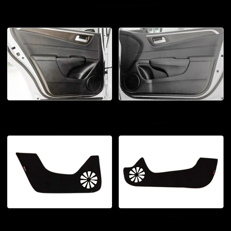 4pcs Fabric Door Protection Mats Anti-kick Decorative Pads For Honda Jed 2013-2014
4pcs Fabric Door Protection Mats Anti-kick Decorative Pads For Honda Jed 2013-2014