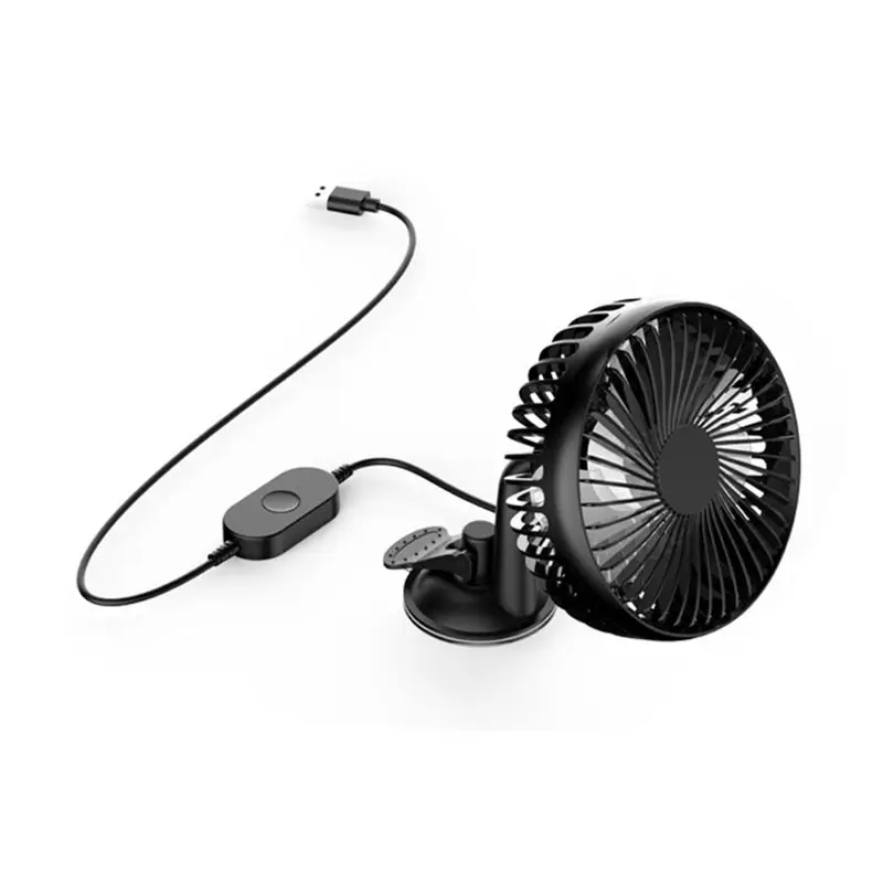 Suction Cup Single Head 5.5 Inch Car Fan 12V24V Universal Large Wind Three Speed Control USB Car Fan
Suction Cup Single Head 5.5 Inch Car Fan 12V24V Universal Large Wind Three Speed Control USB Car Fan