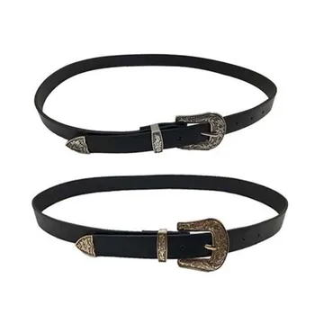10PCS/LOT SINGYOU Leather Belts for Women Vintage Metal Buckle Waistband Western Cowgirl Style Thin Belts Black
10PCS/LOT SINGYOU Leather Belts for Women Vintage Metal Buckle Waistband Western Cowgirl Style Thin Belts Black