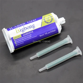 50ml Epoxy Adhesive Glue 1:1 Two-Component Resin Strong Adhesives Transparent Bonds with 2pcs Static Mixed Tube Mixing Nozzles
50ml Epoxy Adhesive Glue 1:1 Two-Component Resin Strong Adhesives Transparent Bonds with 2pcs Static Mixed Tube Mixing Nozzles