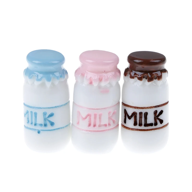 3pcs Dollhouse Drink Bottle Milk Bottles Breakfast Dollhouse Kitchen Accessories 1:12 Miniature Food
3pcs Dollhouse Drink Bottle Milk Bottles Breakfast Dollhouse Kitchen Accessories 1:12 Miniature Food