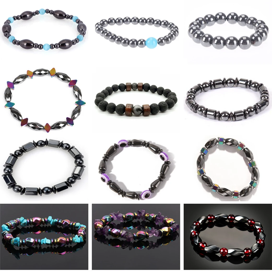 Weight Loss Bracelet Hematite Round Beads Stretch Bracelet For Men And Women Anti-Fatigue Magnetic Therapy Bracelets
Weight Loss Bracelet Hematite Round Beads Stretch Bracelet For Men And Women Anti-Fatigue Magnetic Therapy Bracelets