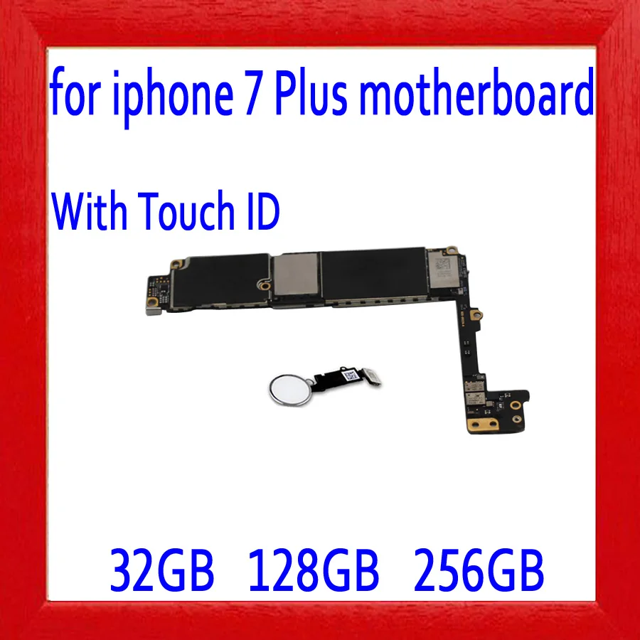 White with Touch ID for iphone 7 Plus Motherboard,100% Original unlocked for iphone 7P Mainboard with Full Chips,No iCloud
White with Touch ID for iphone 7 Plus Motherboard,100% Original unlocked for iphone 7P Mainboard with Full Chips,No iCloud