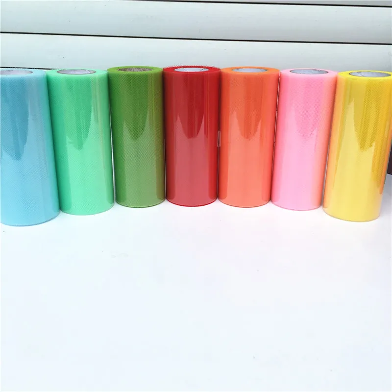 Tulle Roll 15cm 25Yards Roll Fabric Spool Tutu Party Birthday Gift Wrap Wedding Decoration Christmas Favors Event Supplies
Tulle Roll 15cm 25Yards Roll Fabric Spool Tutu Party Birthday Gift Wrap Wedding Decoration Christmas Favors Event Supplies