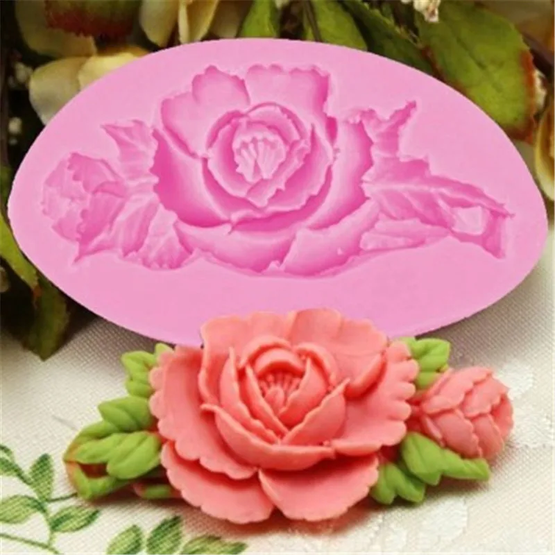 3D Rose Flower Cake Silicone Mold Fondant Cake Decorating Chocolate Candy Molds Resin Clay Soap Mould Kitchen Baking Cake Tools
3D Rose Flower Cake Silicone Mold Fondant Cake Decorating Chocolate Candy Molds Resin Clay Soap Mould Kitchen Baking Cake Tools
