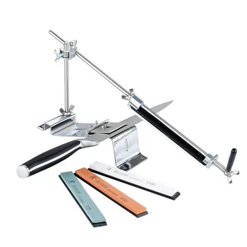 RUIXIN PRO III Knife Sharpener Professional All Iron Steel Kitchen Sharpening System Tools Fix-angle With 4 Stones Whetstone III
RUIXIN PRO III Knife Sharpener Professional All Iron Steel Kitchen Sharpening System Tools Fix-angle With 4 Stones Whetstone III