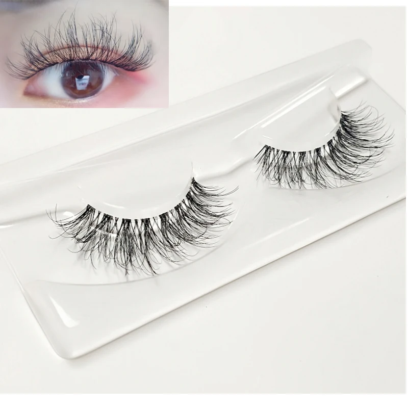 NEW 1pair Lashes 3D Mink Strip Lash Reusable False Eyelashes Crisscross Dramatic Lashes Lightweight Invisible Band Eye Lashes
NEW 1pair Lashes 3D Mink Strip Lash Reusable False Eyelashes Crisscross Dramatic Lashes Lightweight Invisible Band Eye Lashes