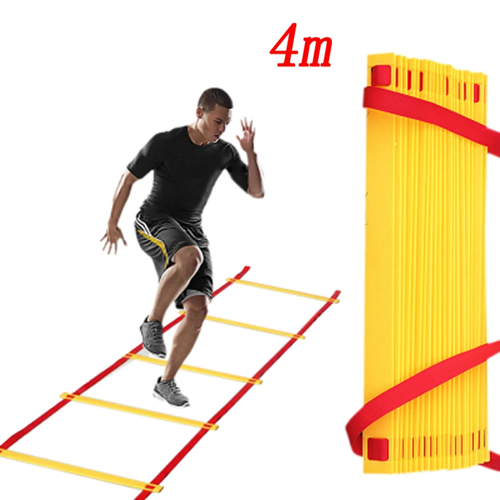 Football Fitness Feet Training 8 section 4 meters long Soccer Training Speed Agility Ladder + Carry Bag Outdoor Equipment ladder
Football Fitness Feet Training 8 section 4 meters long Soccer Training Speed Agility Ladder + Carry Bag Outdoor Equipment ladder