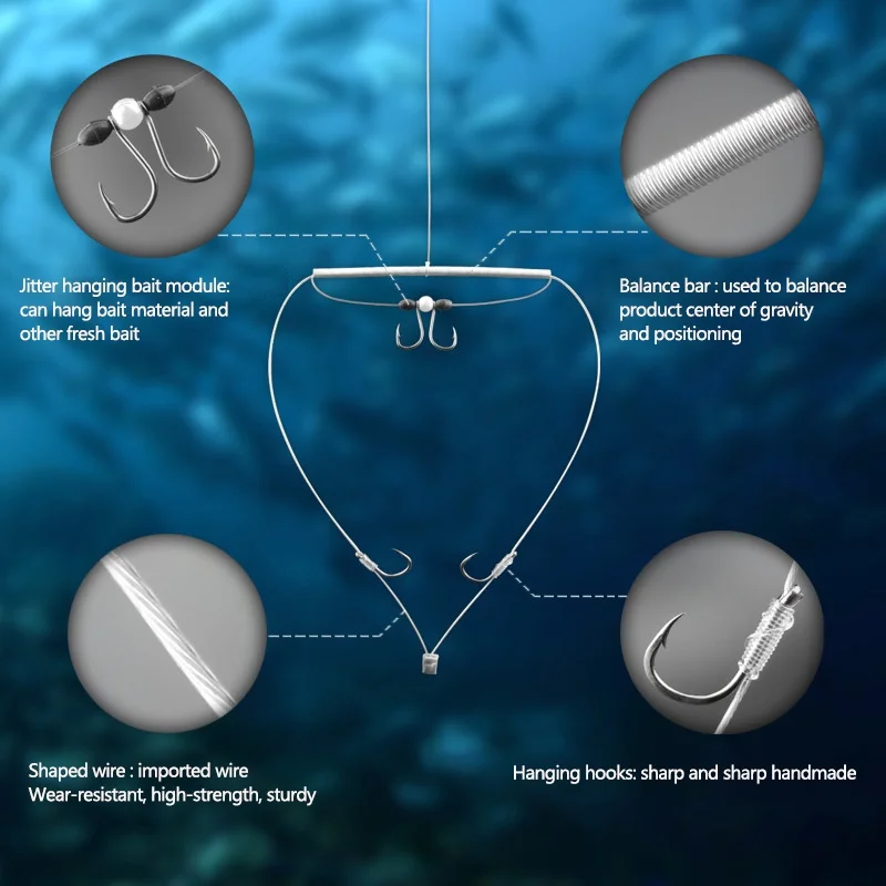 Automatic Fly Fishing Hooks Top Speed Hooks Elasticity Lazy Person Fish Hooks For Sea Night Lake Pond Fishing
Automatic Fly Fishing Hooks Top Speed Hooks Elasticity Lazy Person Fish Hooks For Sea Night Lake Pond Fishing