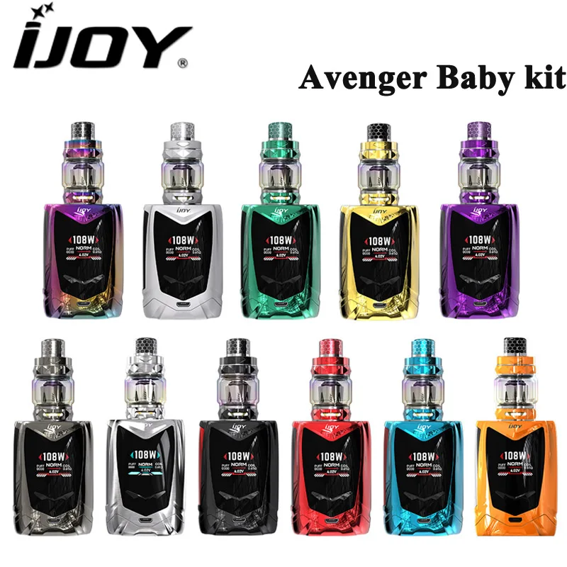 IJOY Avenger Baby Kit Max 108w Box Mod Vape AI Voice cCntrol Mod Dual 20350 2800mah Battery Pod Electronic Cigarette Vaporizer
IJOY Avenger Baby Kit Max 108w Box Mod Vape AI Voice cCntrol Mod Dual 20350 2800mah Battery Pod Electronic Cigarette Vaporizer