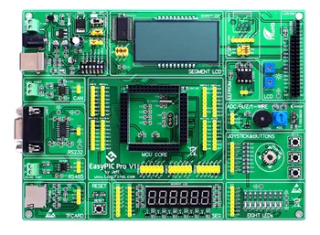 New PIC Development Board easyPIC Pro Motherboard for PIC100-A PIC80-A PIC64-A Core Board
New PIC Development Board easyPIC Pro Motherboard for PIC100-A PIC80-A PIC64-A Core Board