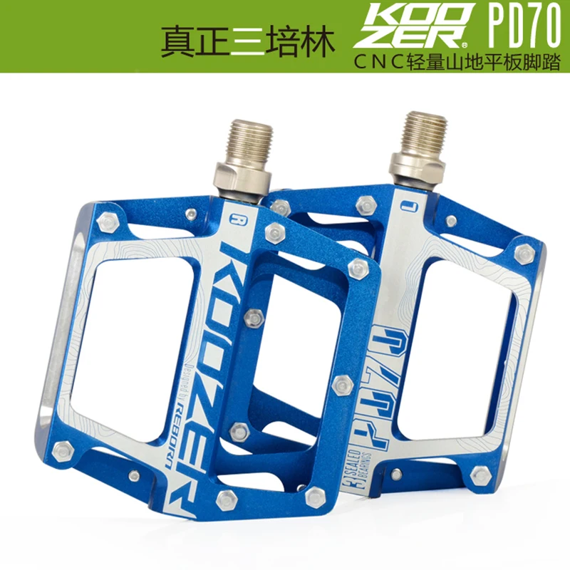 KOOZER PD70 Aluminum Alloy Mtb Bicycle Pedals CNC Flat Ultralight Mountain Bike Pedal TR XC AM FR DH 3 Bearings
KOOZER PD70 Aluminum Alloy Mtb Bicycle Pedals CNC Flat Ultralight Mountain Bike Pedal TR XC AM FR DH 3 Bearings