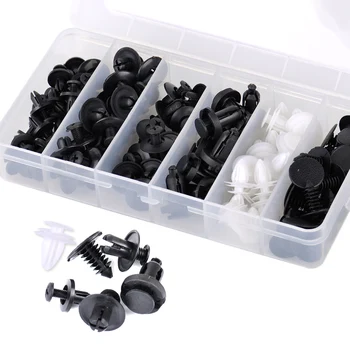 beler 100Pcs 6 Sizes Car Auto Plastic Door Fender Repair Rivets Screw Clips Fastener Push Pin Assortments For VW Ford BMW Toyota
beler 100Pcs 6 Sizes Car Auto Plastic Door Fender Repair Rivets Screw Clips Fastener Push Pin Assortments For VW Ford BMW Toyota