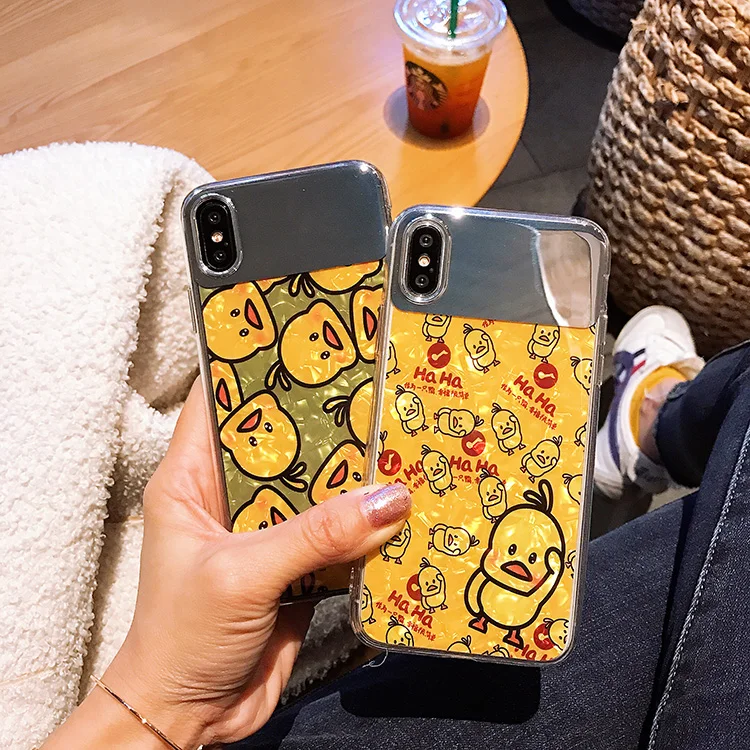 For Cute little yellow duck shell cartoon 8plus apple x mobile phone shell XS Max/XR/iPhoneX/7p/6iphone6s set of silicone soft
For Cute little yellow duck shell cartoon 8plus apple x mobile phone shell XS Max/XR/iPhoneX/7p/6iphone6s set of silicone soft