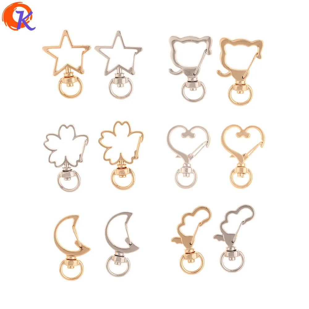 Cordial Design 50pcs DIY Accessories/ Jewelry Making/Hand Made/Keychain Pendant/Jewelry Findings Component/Key Chain Clasps
Cordial Design 50pcs DIY Accessories/ Jewelry Making/Hand Made/Keychain Pendant/Jewelry Findings Component/Key Chain Clasps