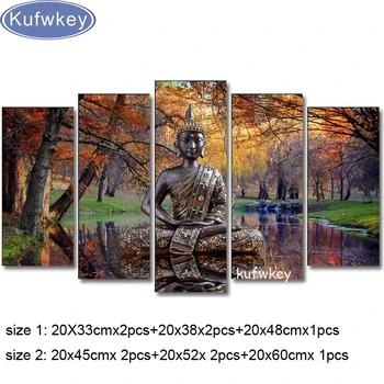 5 pcs 5d DIY Diamond painting Buddha icon 3d Diamond Painting Cross Stitch Diamond Mosaic Embroidery landscape tree Home Decor
5 pcs 5d DIY Diamond painting Buddha icon 3d Diamond Painting Cross Stitch Diamond Mosaic Embroidery landscape tree Home Decor