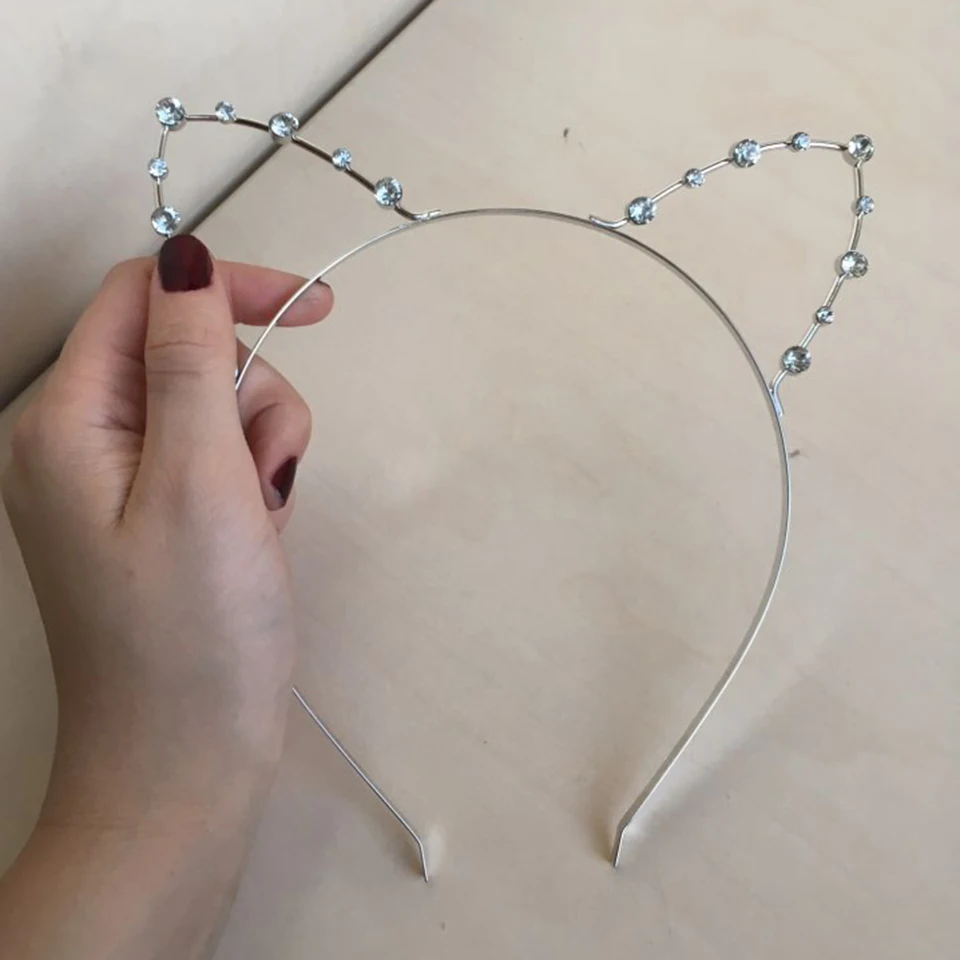 Girls Cat Ears Headbands For Women Pearl Rhinestone Alloy Headband Cute Head Band Hair Accessories
Girls Cat Ears Headbands For Women Pearl Rhinestone Alloy Headband Cute Head Band Hair Accessories