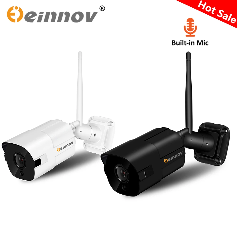 Einnov 1080P 2MP HD Home Wireless Security Camera Video Surveillance Wifi IP Cam Baby Monitor Mini Bullet CCTV ONVIF P2P IR Mic
Einnov 1080P 2MP HD Home Wireless Security Camera Video Surveillance Wifi IP Cam Baby Monitor Mini Bullet CCTV ONVIF P2P IR Mic