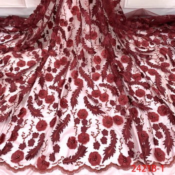 Beatiful Embroided Lace with Beads 3d Flower Lace Applique French Mesh Lace Fabrics for Party Dress AMY2421B
Beatiful Embroided Lace with Beads 3d Flower Lace Applique French Mesh Lace Fabrics for Party Dress AMY2421B