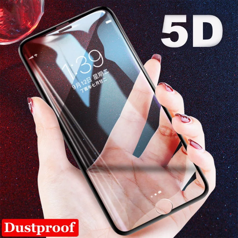 5D Screen Protector Tempered Glass Film for iPhone X 8 8Plus 3D Curved Full Edge Premium Front Cover for iPhone X 10 6 6S 7 Plus
5D Screen Protector Tempered Glass Film for iPhone X 8 8Plus 3D Curved Full Edge Premium Front Cover for iPhone X 10 6 6S 7 Plus